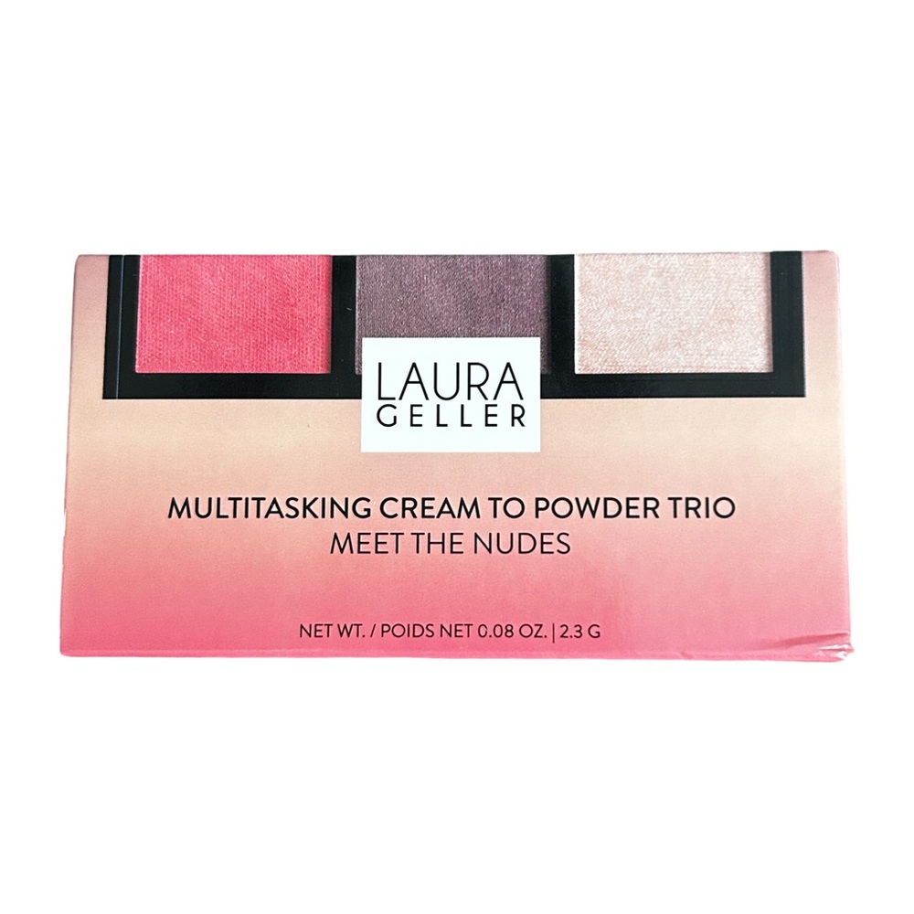 Laura Geller Multitasking Cream to Powder Trio in Meet the Nudes